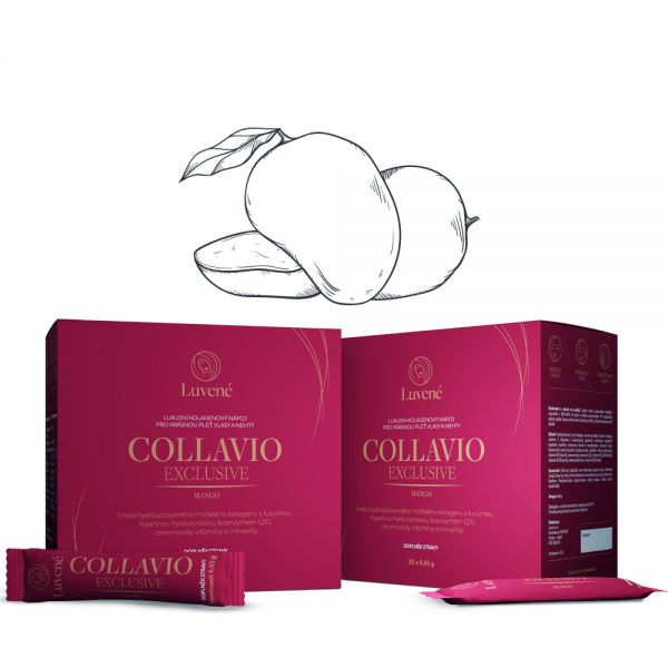 Kolagen drink Collavio Exclusive mango - balení 2 kusů